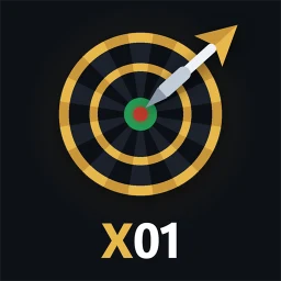 Easy X01 Darts Score 501 / 301